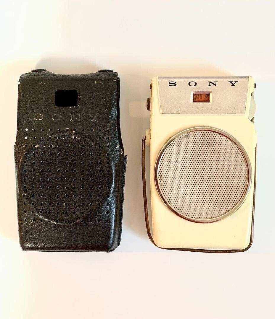 VTG 1958 SONY TR-610 Transistor Radio Working w/Rare VTG 1958 SONY TR-610 Transistor Radio Working w/Rare