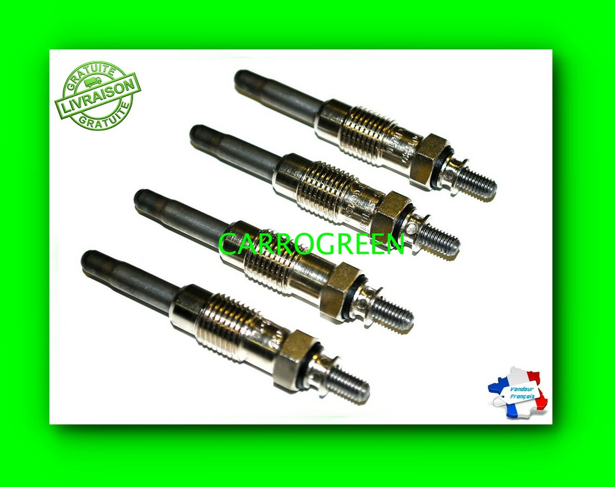 Lot De 4 Bougies De Préchauffage Pour Peugeot 205 Diesel - Neuf Sous Blister