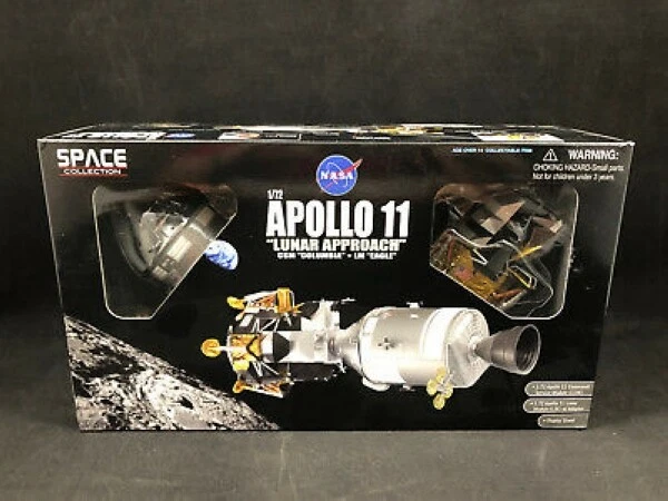 Dragon Space 50375 Apollo 11 Lunar Approach CSM Columbia LM Eagle Landing 1/72 - Image 3 of 4