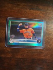 2022 TOPPS CHROME PRO DEBUT DAURI LORENZO AQUA REFRACTOR 24/75 PDC-42 ASTROS SP