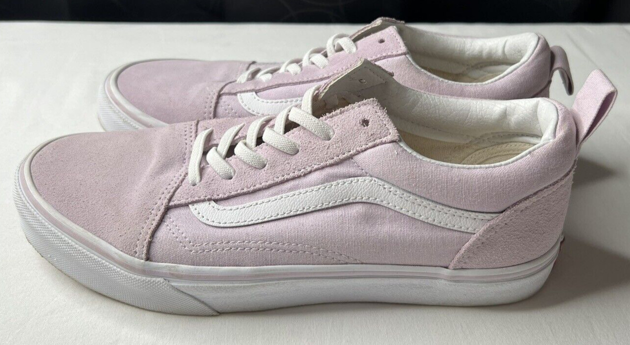 Vans Old Skool Lavender True White Size 7 New thumbnail 5