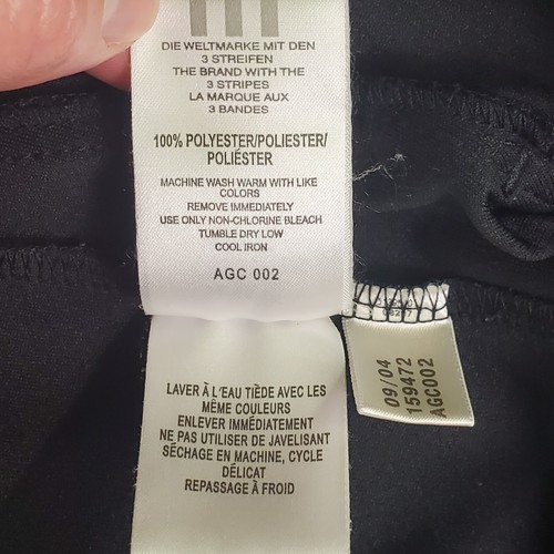 Vintage Adidas Jacke Herren groß schwarz Hoodie 3 Streifen durchgehender Reißverschluss Windbreaker Y2K - Bild 3 von 14