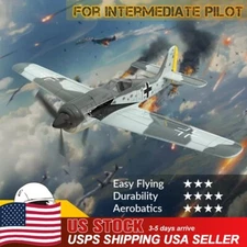 VOLANTEX FW-190 Fighter 4CH RC Airplane 2.4GHz Remote 6Axis Aerobatic Glider RTF