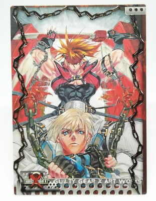 011 Main visual Guilty Gear X CARD ARC SYSTEM WORKS Arcade GAME SAMMY Japan TCG