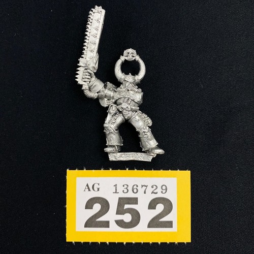 ASPIRING EXALTED CHAMPION LORD CHAOS SPACE MARINE METAL WARHAMMER