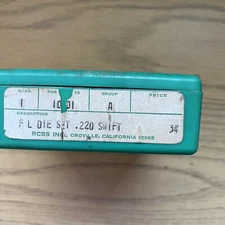 RCBS FULL LENGTH DIE SET FOR THE .220 SWIFT
