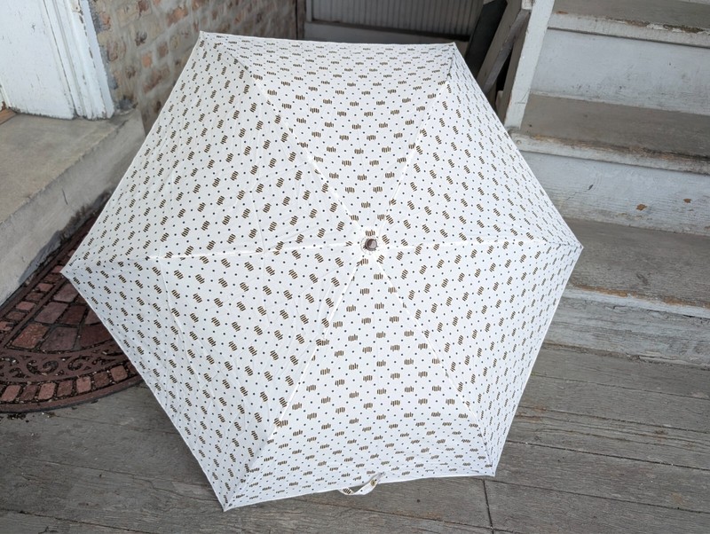 Small Travel Umbrella New Women's Accessories Japan White Stars Stripped Pig