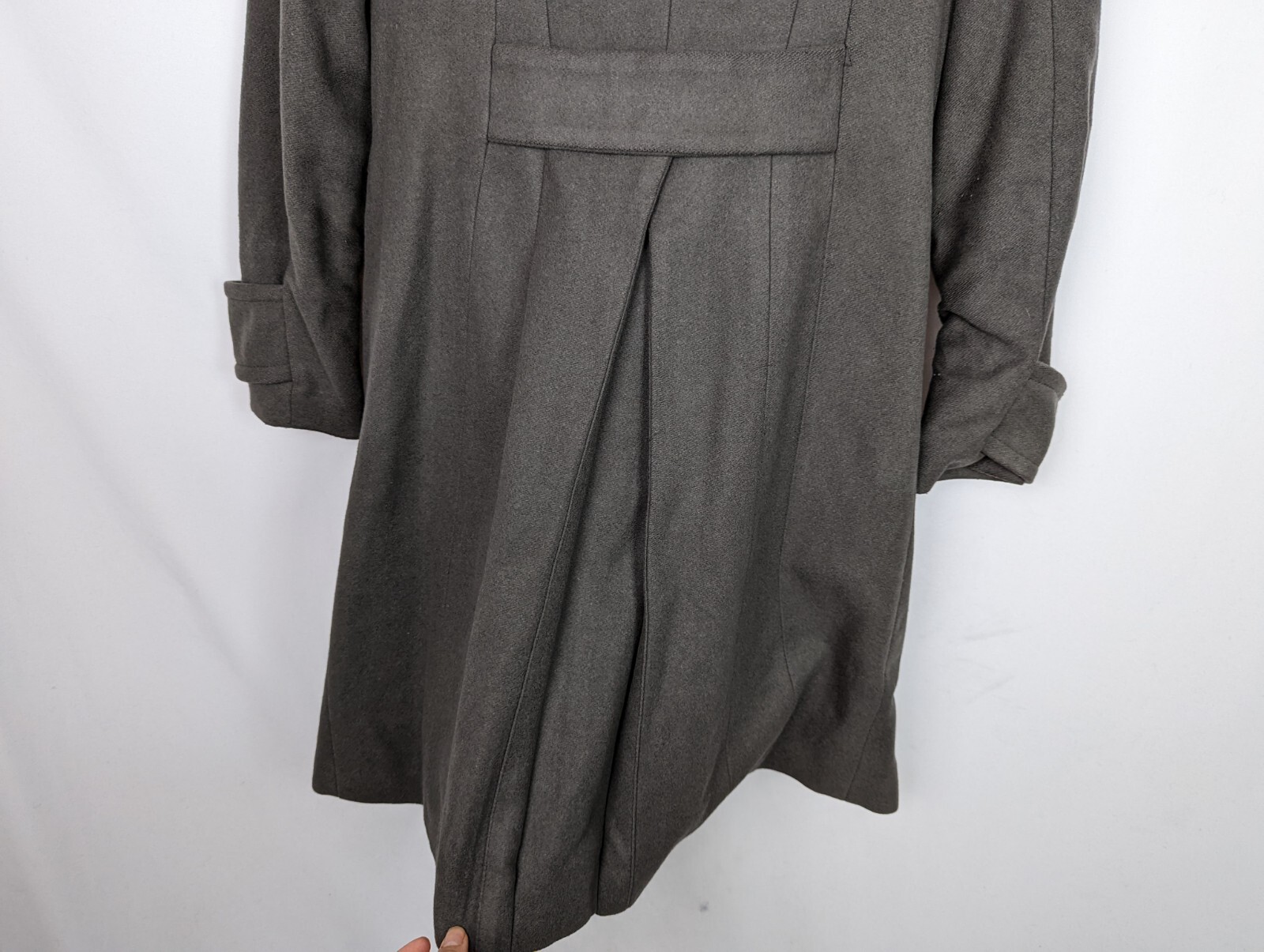 Zara Basic Double Breasted Wool Classic Military … - image 6