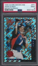 1998 SCORE SHOWCASE #PP1 JOHN ELWAY PSA 9 MINT ARTIST'S PROOF POP 9, NONE HIGHER