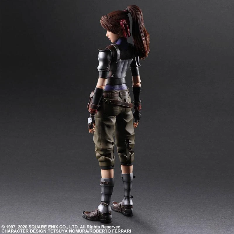 Final Fantasy VII Remake Play Arts Kai Action Figure Jessie 25 cm Square Enix - Immagine 3 di 4
