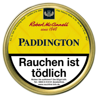 Robert McConnell Heritage Paddington 50g Pfeifen Tabak