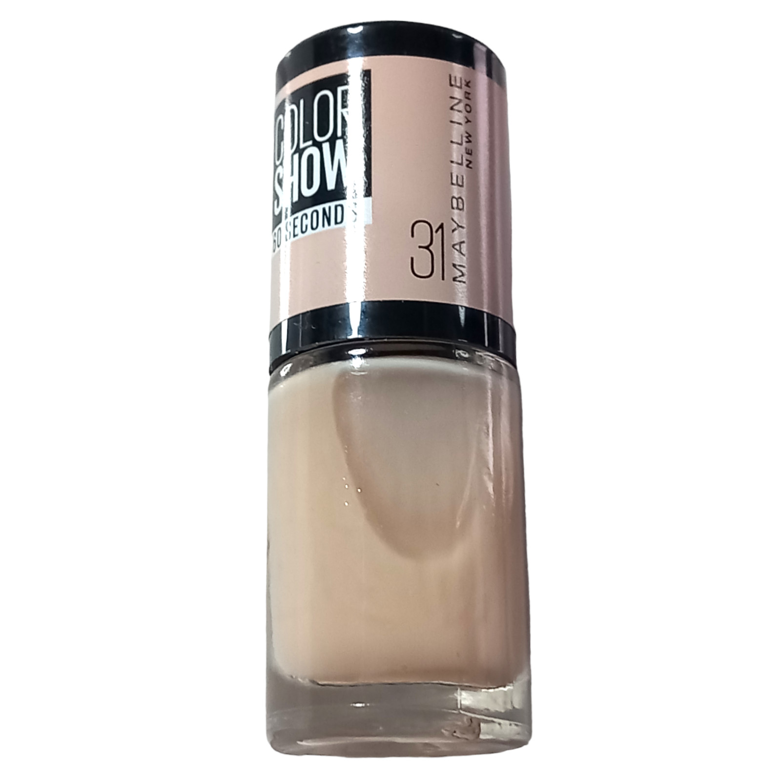 Maybelline ColorShow Nail Polish 31 Peach Pie 60Seconds Varnish Colour Beauty