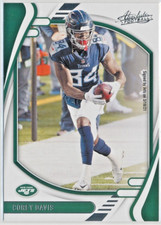 2021 Panini Absolute Football - Corey Davis - New York Jets - Base - #88