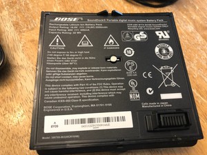 bose sounddock portable digital music system battery pack