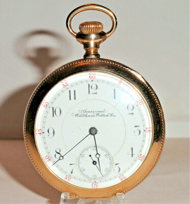 1897 WALTHAM AWW Co. GRADE No. 650 16s MODEL 1888 17 JEWEL POCKET