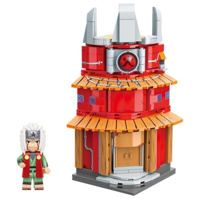 QMAN NARUTO STREET VIEW SERIES NARUTO OFFICE BUILDING (JIRAIYA