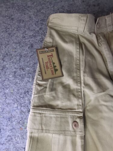 NWT BUGLE BOY Timberline Trail Men's Cargo Pants Size 30X32 Khaki - Picture 4 of 8
