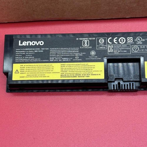 01AV418 Lenovo ThinkPad E570C 20H7 E575 20H8 Original Akkupack 4C 41Wh 14,6V - Bild 2 von 4