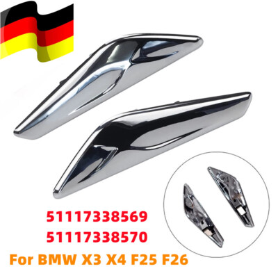 Rechts & Links Seitenverkleidung Kotflügel Zierblende Für BMW X3 X4 F25 F26 DE