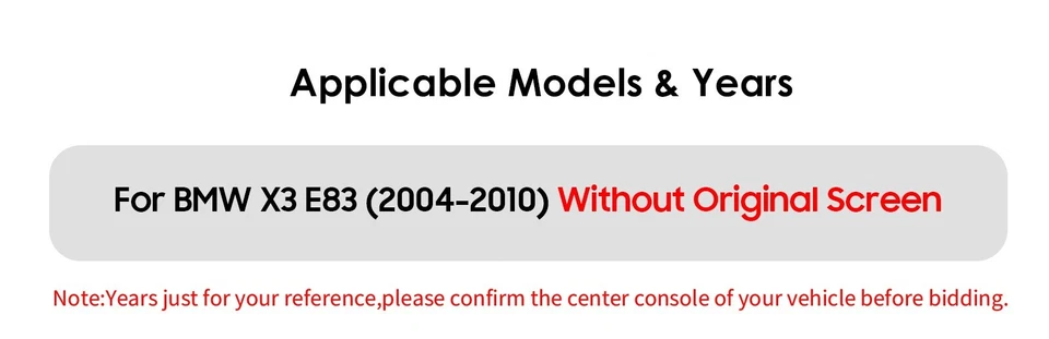 Radio estéreo GPS DAB Carplay 4G 6+64 GB de 10,25"" para BMW X3 E83 2004-2010 Android13 Foto 3 de 4