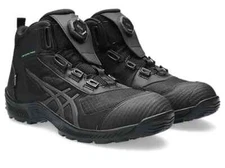 ASICS WINJOB CP604 G-TX BOA 1273A084 001 Black Gunmetal GORE-TEX 3E Safety Shoes
