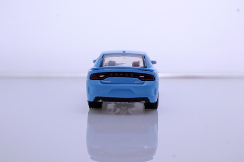 2016 Dodge Charger SRT Hellcat Sports Muscle Car 1:64 Scale Diecast Model Blue - Picture 4 of 9