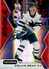 2024-25 Upper Deck Synergy Red Parallel - Rookie Collin Graf Rookie San Jose