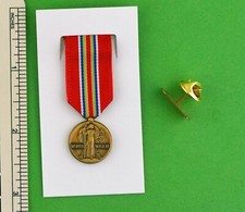 US Merchant Marine WW II Victory MINIATURE MEDAL - USA made mini medal