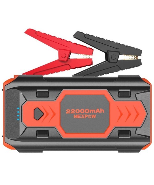 NEXPOW 2500A 22000mAh Portable Car Jump Starter Q9B 8.0L