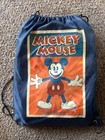 Disney Mickey Mouse Fleece Throw Blanket and Cinch Sack Backpack Theme Parks-BOX — photo 1