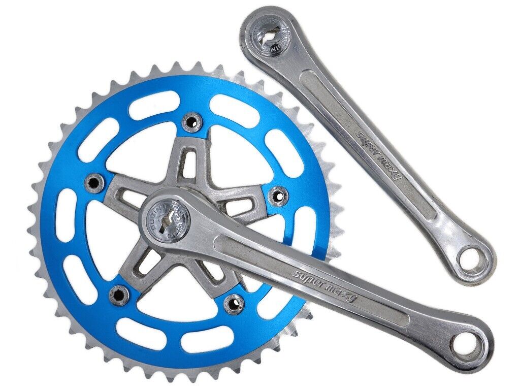 Vintage Sugino super maxy Old School BMX Cranks w/44t Vintage Sugino super maxy Old School BMX Cranks w/44t