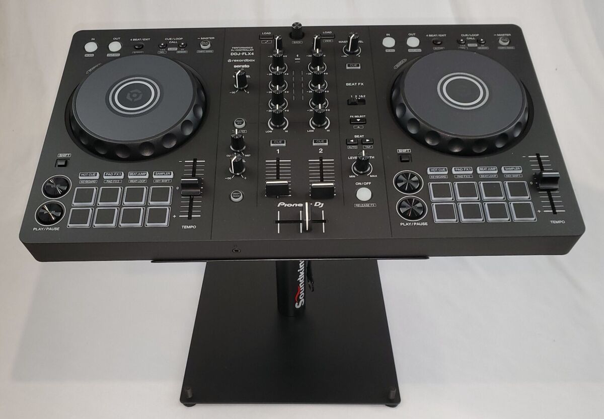 PIONEER DDJ-FLX4 DJ CONTROLLER WITH TABLE TOP STAND DF146 | eBay PIONEER DDJ-FLX4 DJ CONTROLLER WITH TABLE TOP STAND DF146 | eBay