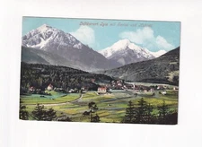 175) IGLS in Tyrol with Serles and Hawk fields and a few houses OLD!