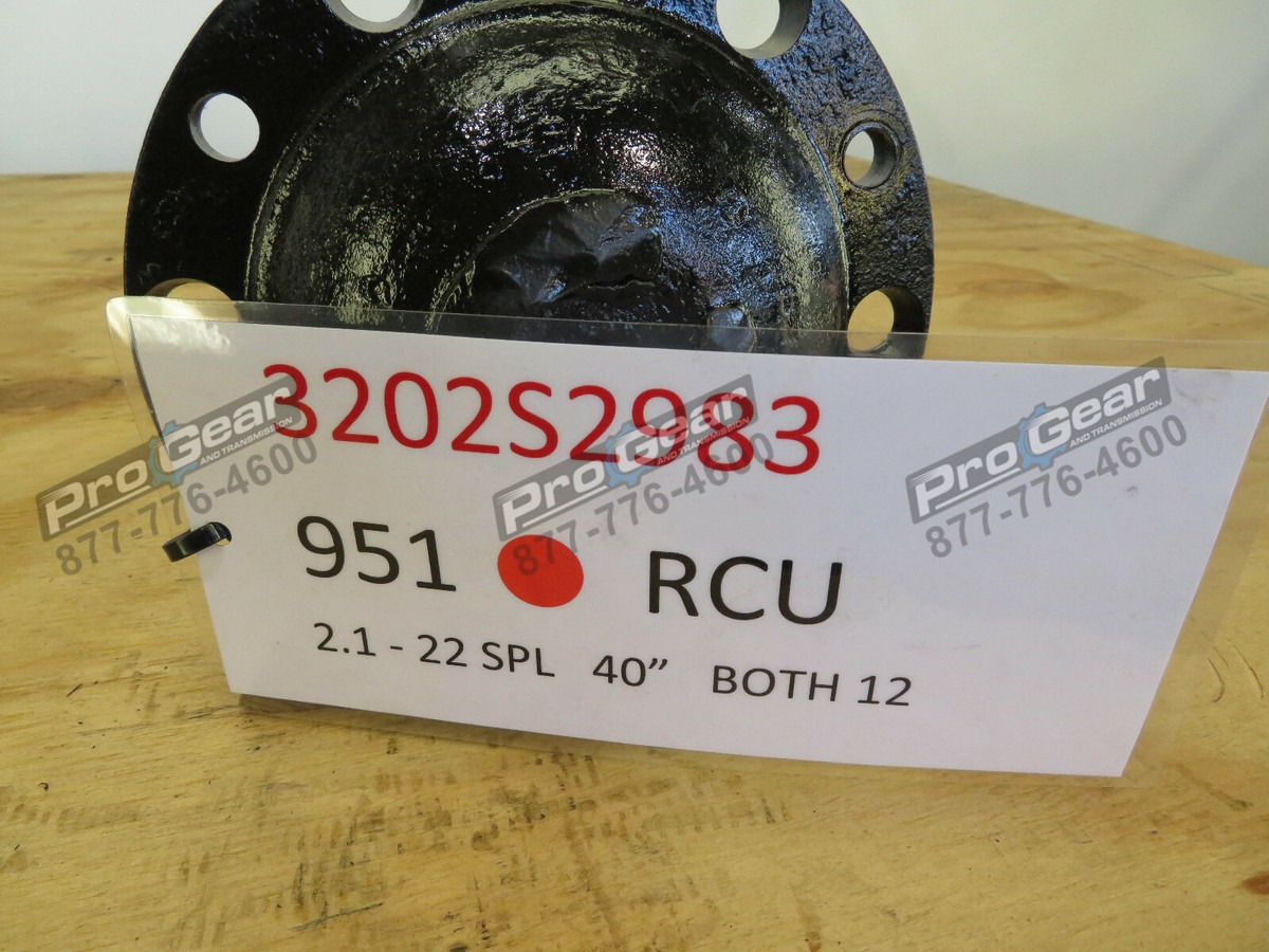 TRUCK AXLE SHAFT Rockwell Meritor 3202S2983 951 Foot 22 Spline | eBay