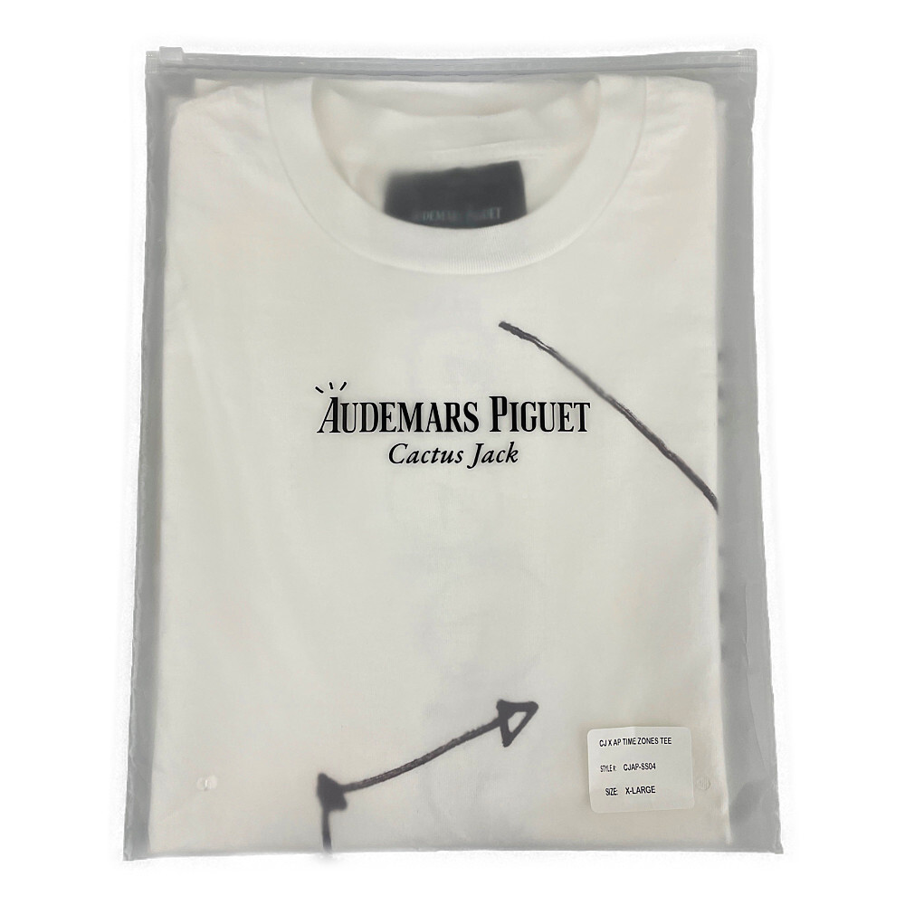 AUDEMARS PIGUET × Cactus Jack Travis Scott TIME ZONES TEE XL AUDEMARS PIGUET × Cactus Jack Travis Scott TIME ZONES TEE XL