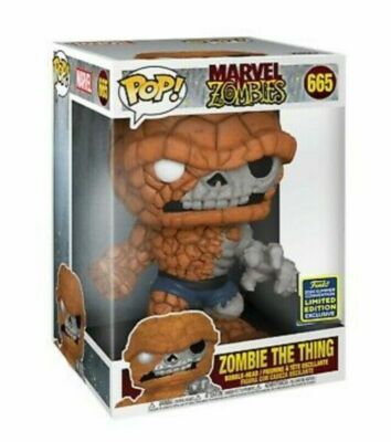 Exklusiv Marvel Zombies Zombie The Thing 10'' Pop! Vinyl Figur Funko 665
