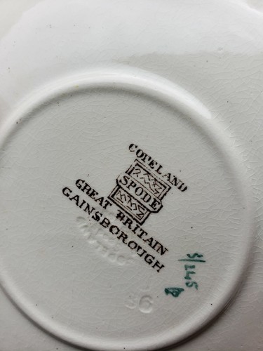Copeland SPODE Great Britain Gainsborough FLAT CUP and SAUCER - Picture 11 of 12