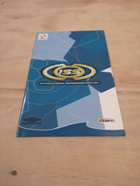 ISS International Superstar Soccer - PS2 manuale di gioco libretto usato- ISS International Superstar Soccer - PS2 manuale di gioco libretto usato-