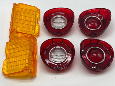 1972 Chevelle Tail Light back up lens Amber Parking Lamp Lenses Value Package