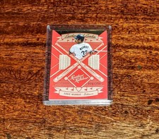 EDDIE MURRAY SP /299 2019 PANINI LEATHER & LUMBER RELIC #LLD-EM ORIOLES #HOF