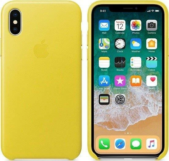 Custodia Portafoglio In Pelle Con Magneti E Supporto Per IPhone XS E X, Colore Giallo, Con Slot Per Carte