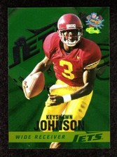 1996 Classic NFL Draft 1A Keyshawn Johnson New York Jets Rookie Card NM/MT+ . rookie card picture