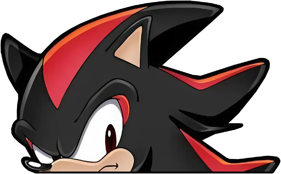 NINJAMO Peeker Sonic the Hedgehog Tails Shadow Rouge Knuckles Amy Dr Vinyl Decal Sticler