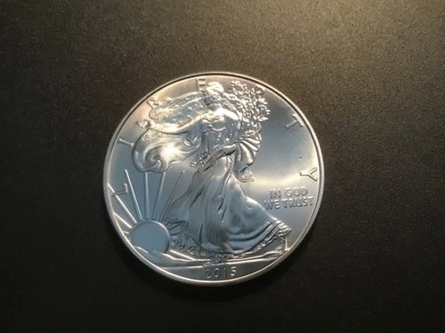 2015 American Silver Eagle 1 oz .999 Fine Silver Dollar Uncirculated