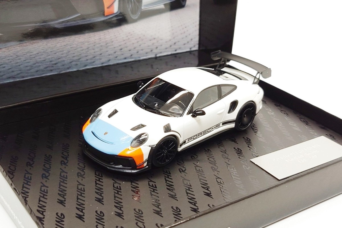 Minichamps 1:43 Porsche 911 GT3 RS MR (991.2) Manthey Racing in