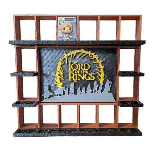 The Lord of the Rings (Walking) Bitty Pop Display (Breakout Series) (3D Printed)