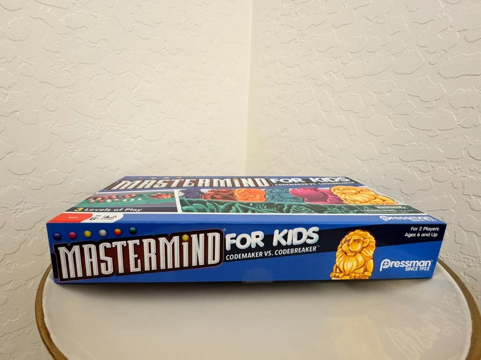 Mastermind for Kids Game - Break Jungle Animal Code - 3 Levels - Pressman - Image 4 of 4