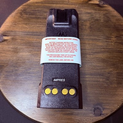 Motorola Two Way Radio Battery Black Li Ion 7.4V 22.2Wh XTS 5000 NTN9862D