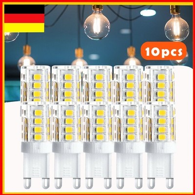 10x G9 3W LED Warmweiss 3000K 300 Lumen LED Leuchtmittel Birne Halogen 230V