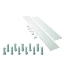 Mira Flight Low 'Easy Plumb' Shower Tray Riser Kit 1700mm White 1.1697.034.WH